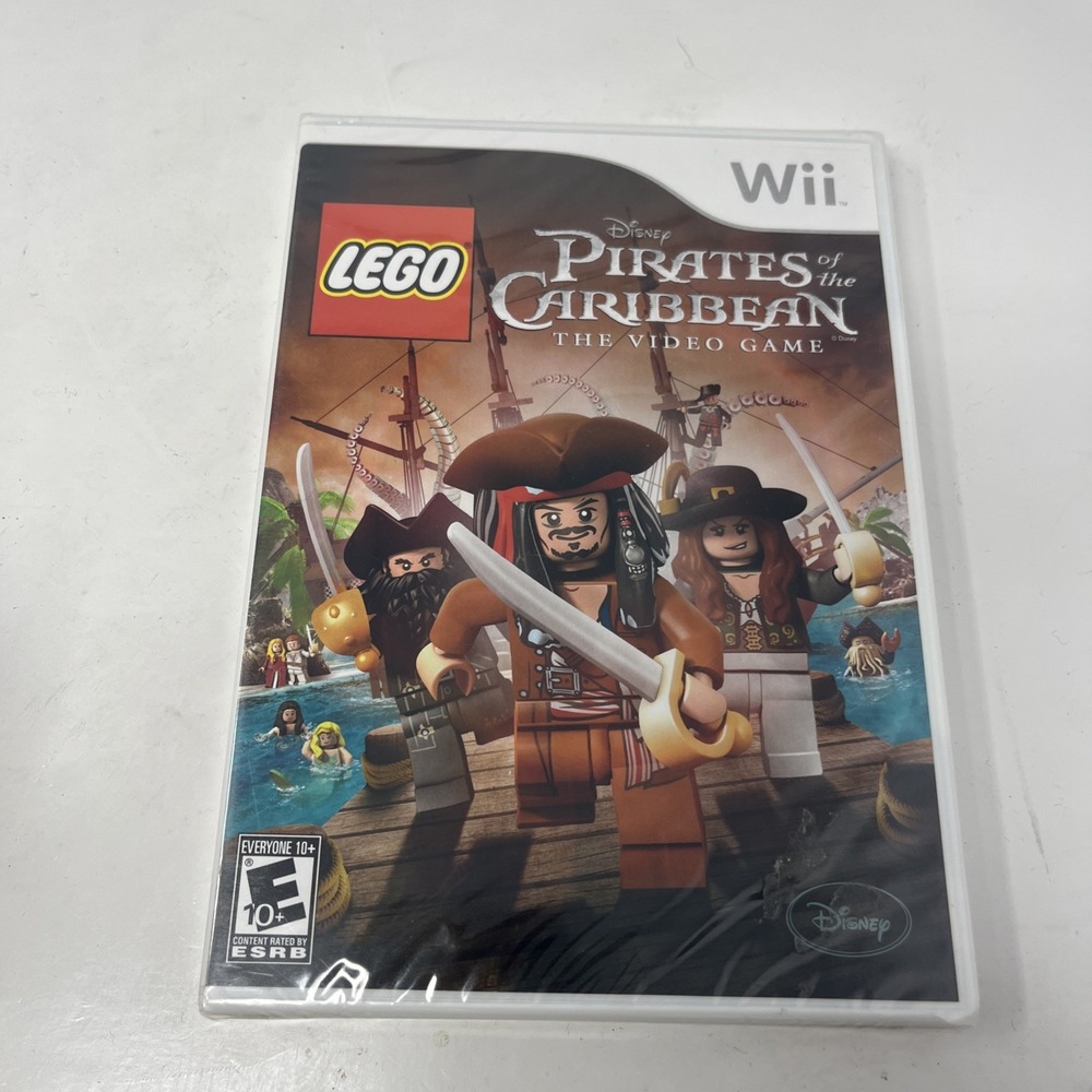 LEGO Pirates of the Caribbean Nintendo Wii Disney New Factory Sealed 2011
